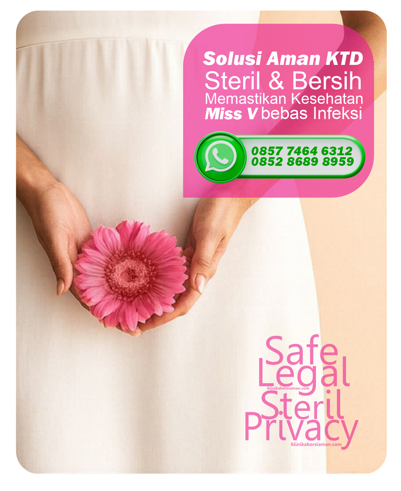 KLINIK ABORSI KURET AMAN LEGAL JAKARTA | Klinik Aborsi Kuret Aman Legal Steril Jakarta Solusi Aman KTD Klinik Aborsi Aman Klinik Aborsi Kuret Aman Legal Steril Jakarta Solusi Aman KTD Klinik Aborsi Aman OZ. Klinik Aborsi Aman serta steril, merupakan Klinik Kuret Legal di Jakarta yang menyediakan menggugurkan kandungan melalui metode Vakum Asprasi & Kuretase ditangani oleh Dokter Spesialis Kandungan (OBGYN) menggunakan alat medis lengkap & dijamin steril Sesusi standar medis. Klinik Kuret Aman Legal Jakarta memiliki fasilitas bangunan dan ruangan modern yang bersih, aman & nyaman serta memiliki peralatan medis steril. Klinik Aborsi Aman Klinik Aborsi Legal di Klinik Kuret steril Jakarta Klinik Kuret Aman Jakarta Klinik Kuret Aman adalah KlinikAborsi Legal dengan Alamat Klinik Aborsi Jakarta sebagai solusi tepat menyelesaikan masalah kehamilan tak diinginkan atau tak direncanakan ( KTD). melalui cara aborsi paling aman dan dapat langsung dipastikan serta dibuktikan langsung keberhasilanya di Klinik Kuret Jakarta melalui prosedur medis kedokteran sesuai dengan standar medis ilmu kebidanan dan kandungan pada Klinik Aborsi Aman OZ . Klinik Aborsi Aman adalah Klinik Solusi Aman KTD di Klinik Aborsi Kuret Jakarta. #klinikaborsi #klinikaborsiaman #klinikaborsilegal #klinikaborsisteril #klinikkuret #klinikkuretaman #klinikkuretlegal #klinikkuretjakarta #klinikkuretsteril #layananaborsiaman #aborsiaman #tempataborsi #tempataborsiaman